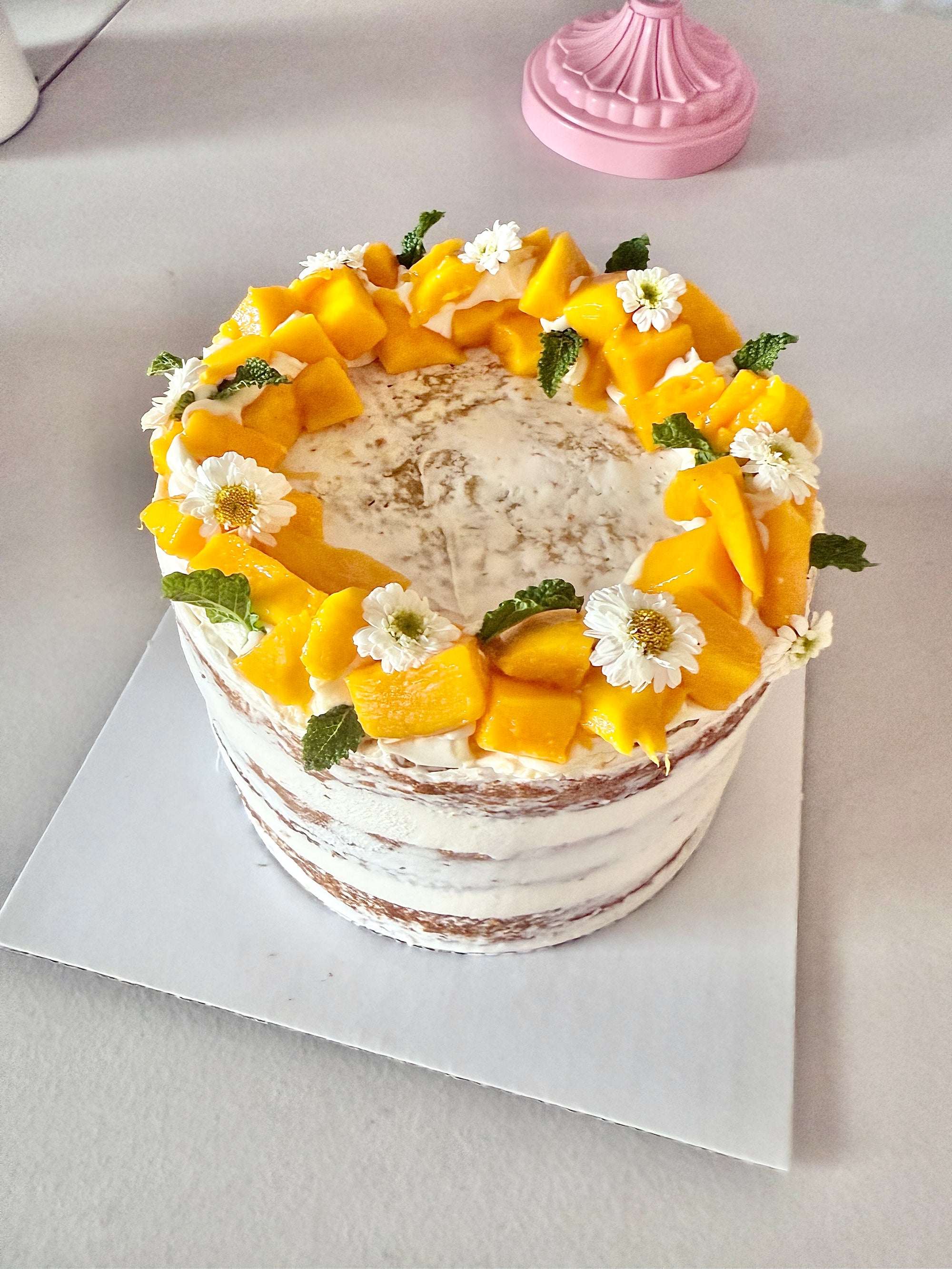 MANGO CELEBRATION CAKE 🥭