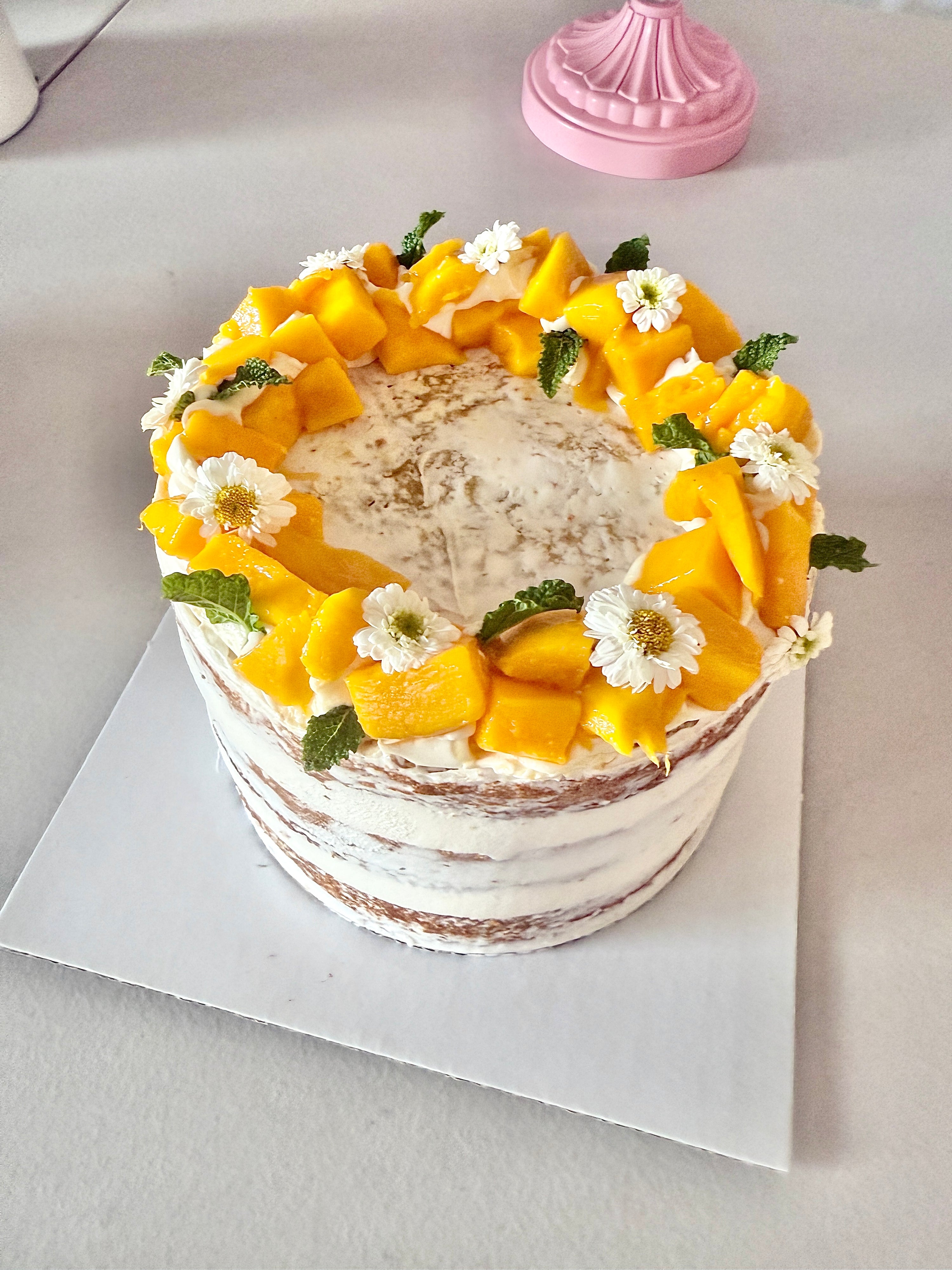 MANGO CELEBRATION CAKE 🥭