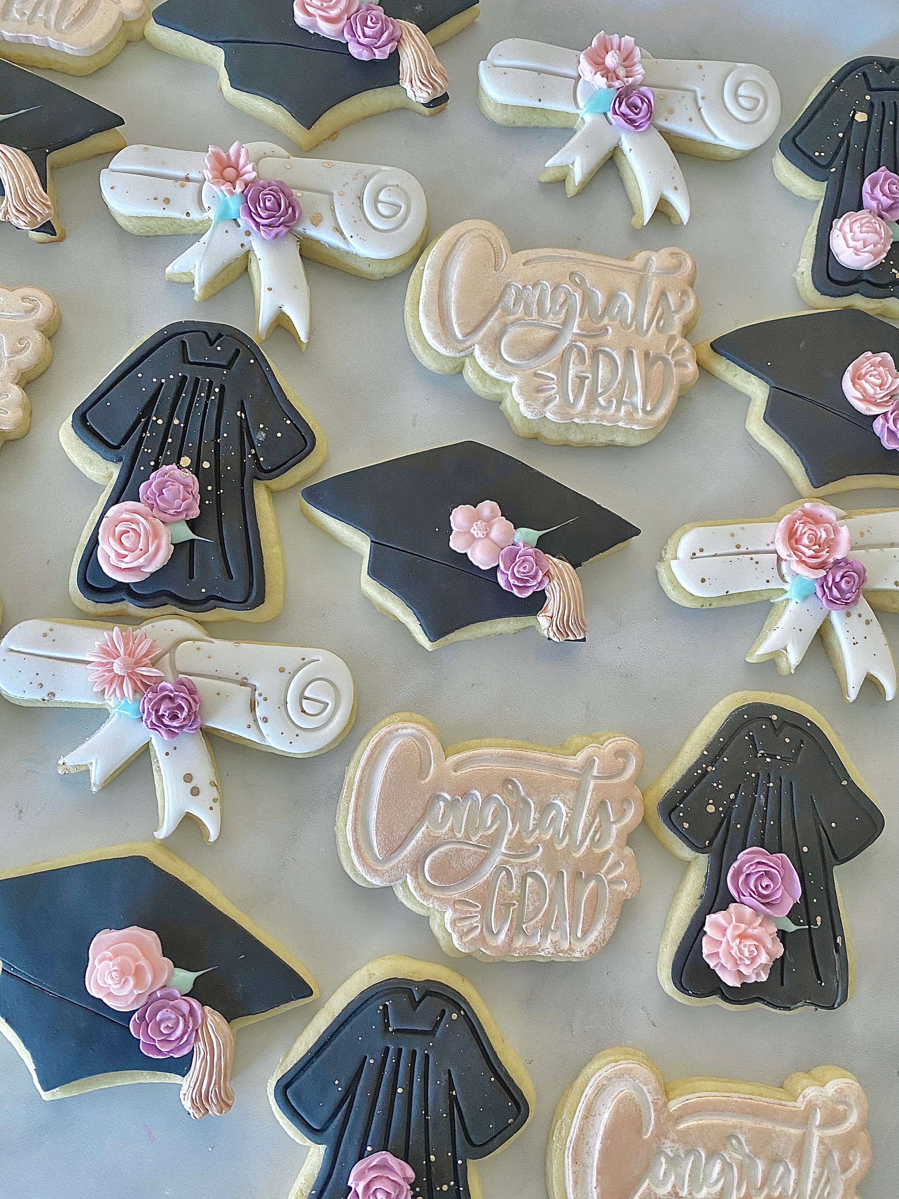 Graduation Sugar Cookies (2 Dozen) 🎓