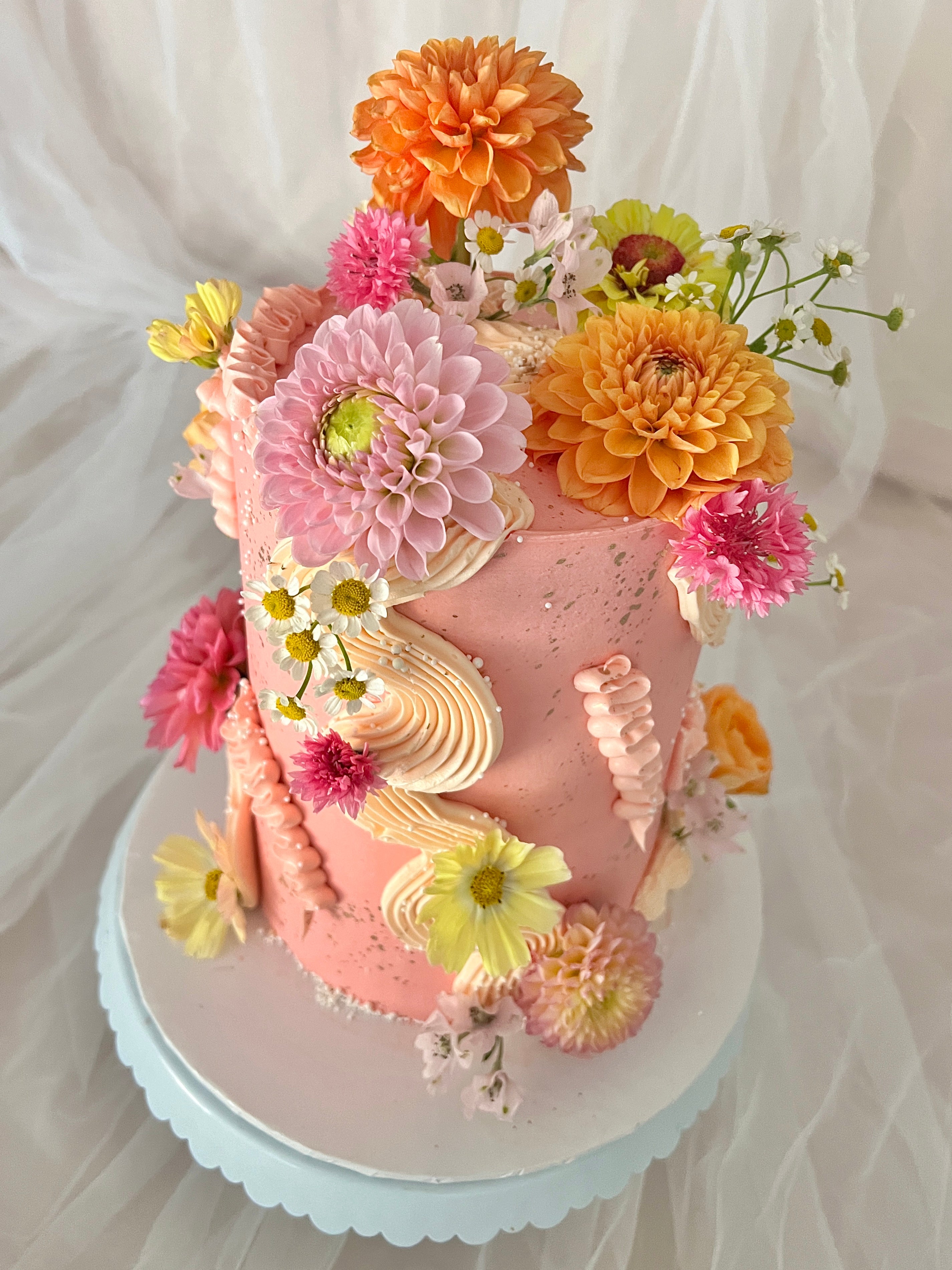 GARDEN FLORAL CAKE