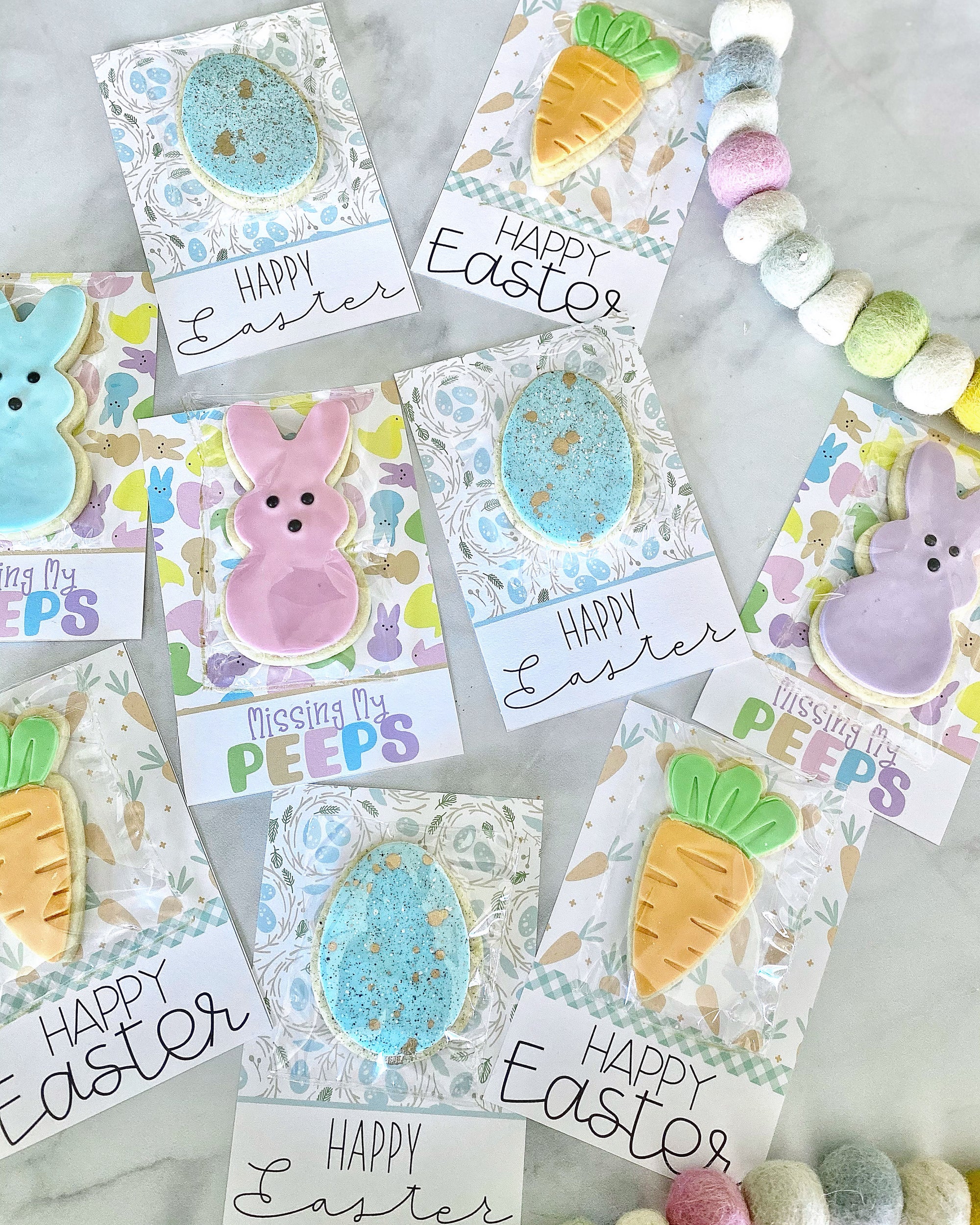 EASTER COOKIE CARDS