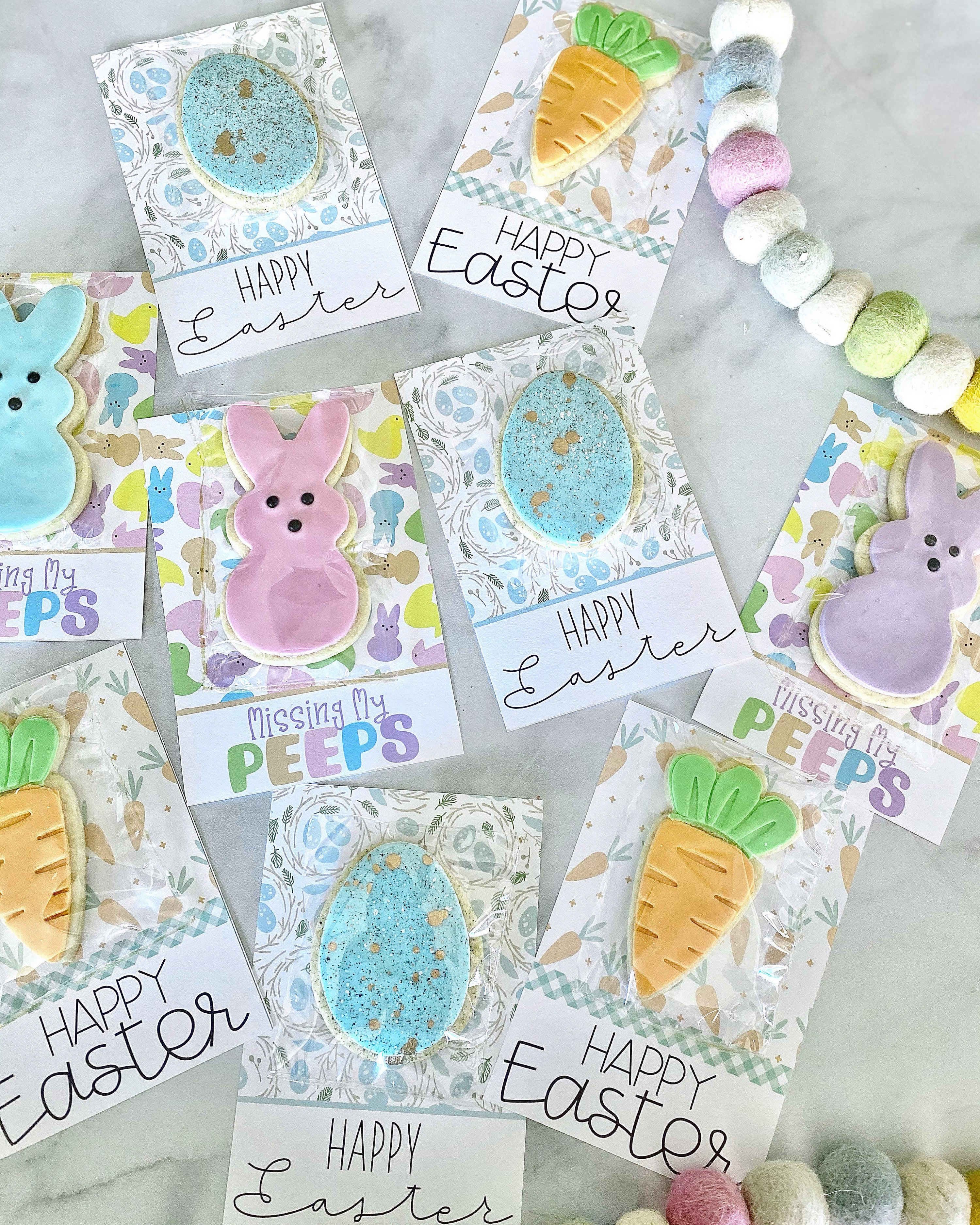 EASTER COOKIE CARDS