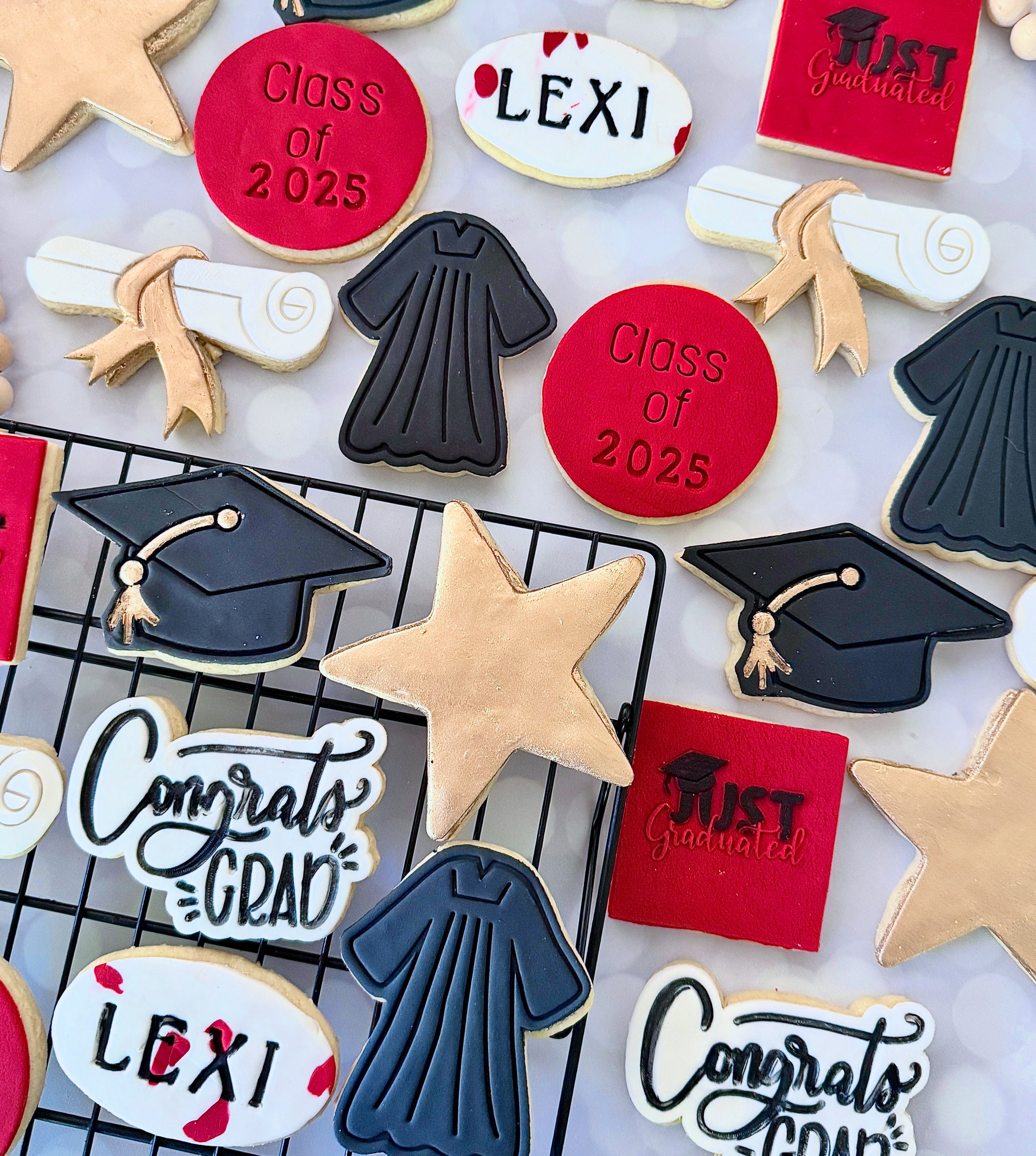 Graduation Sugar Cookies (2 Dozen) 🎓