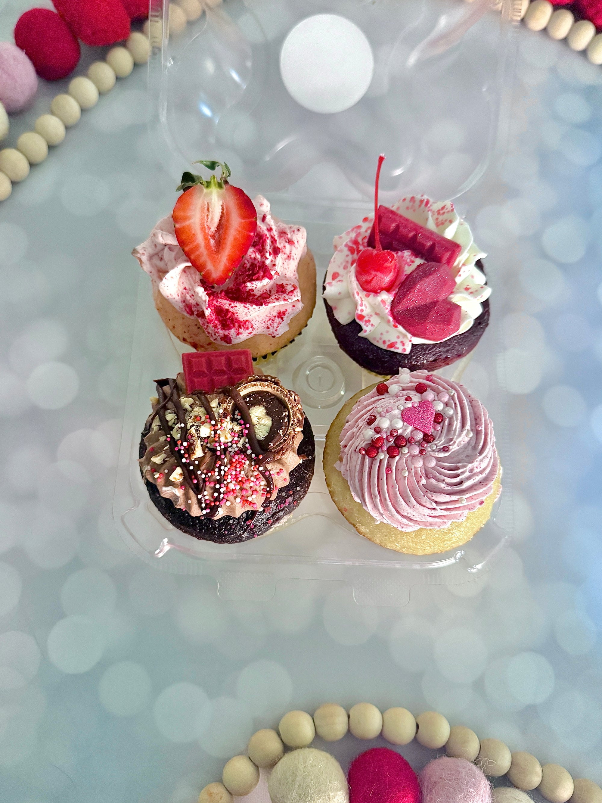 Valentine’s Cupcakes box
