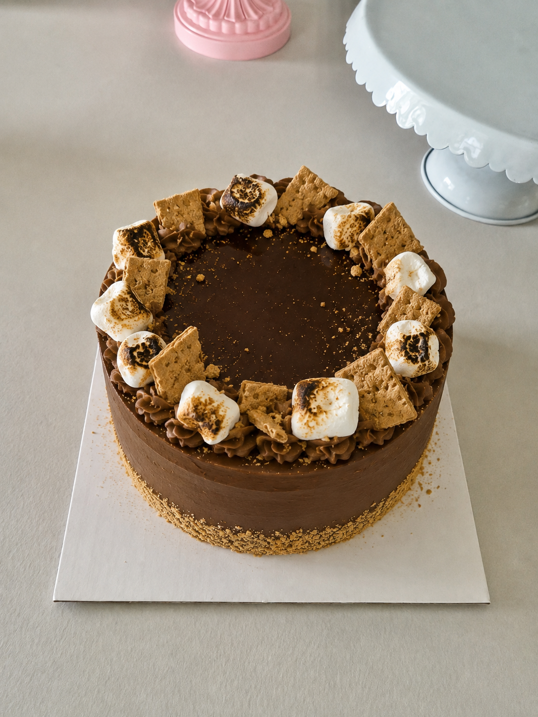 S’MORES CELEBRATION CAKE