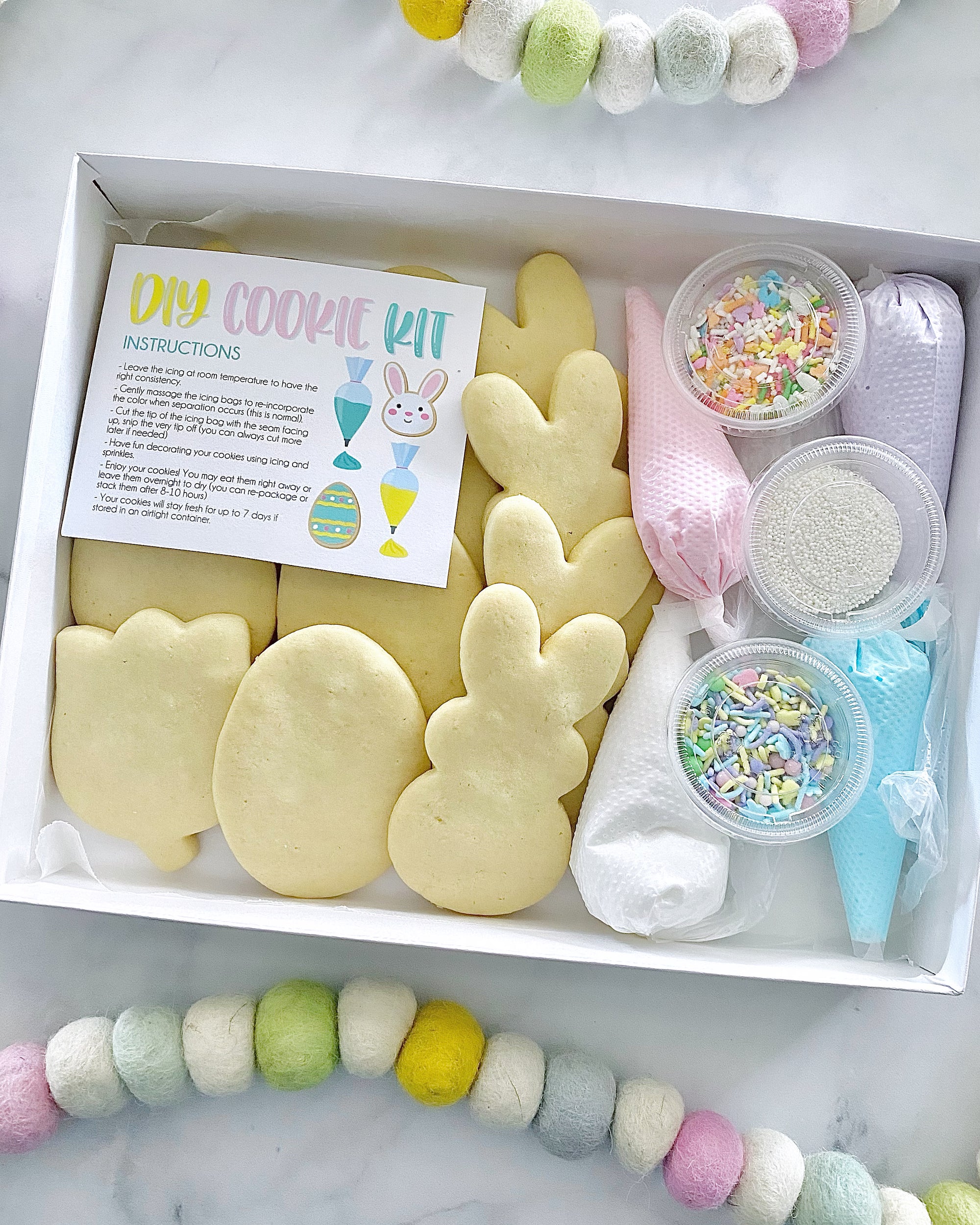 EASTER DYI COOKIE DECORATING KIT