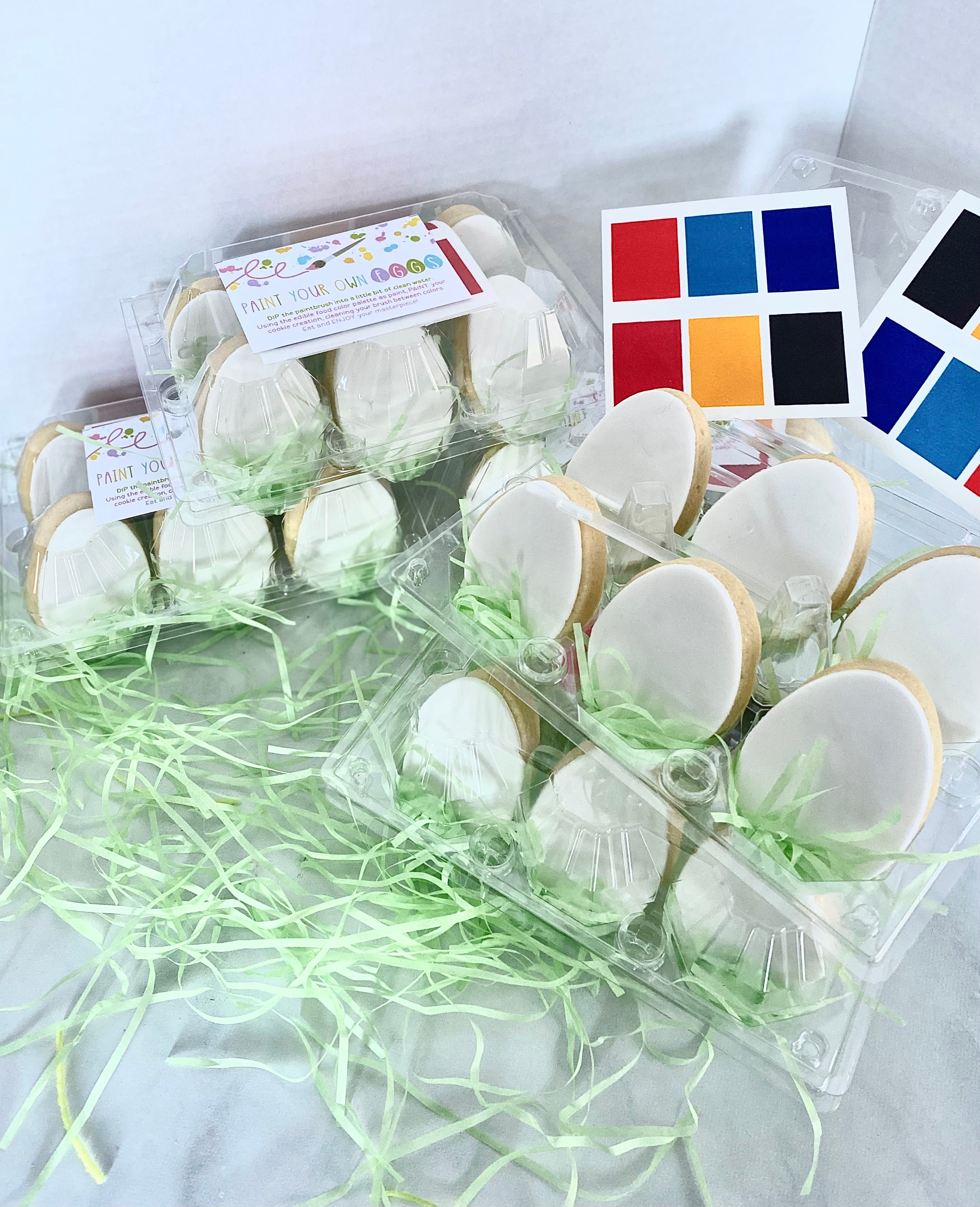 EASTER PAINT-YOUR-OWN (PYO)COOKIE SET
