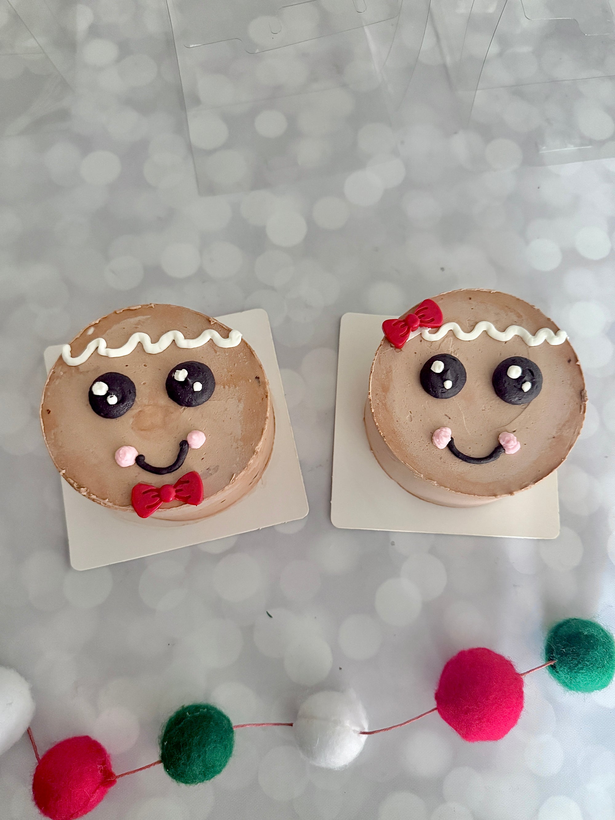 Gingerbread Bento Cake (Boy or Girl)