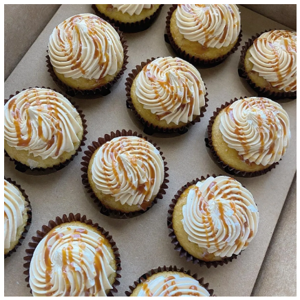 SALTED CARAMEL CUPCAKES